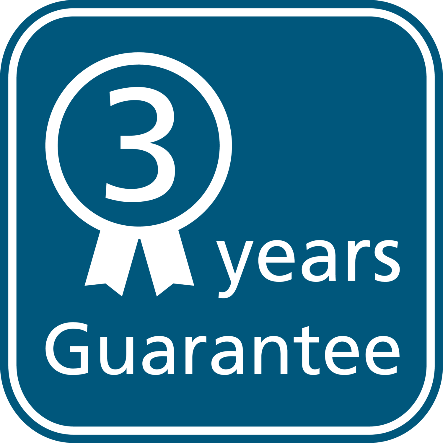 3 years guarantee